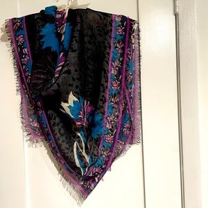Emilio Pucci lightweight wool scarf